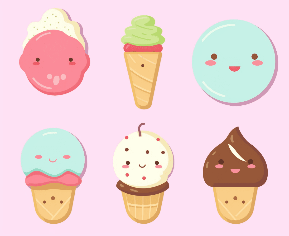 Ice Cream 074 original repeating artwork