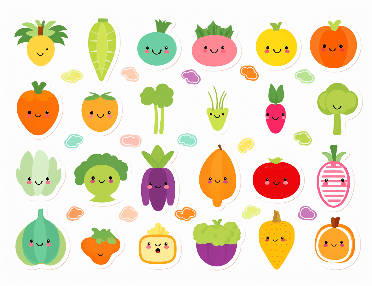 Snack East original repeating artwork