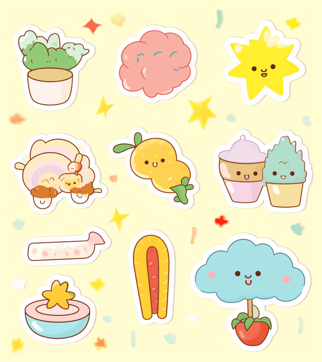 Snack Night original repeating artwork