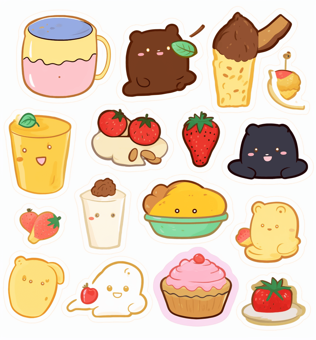 Snack Rise original repeating artwork
