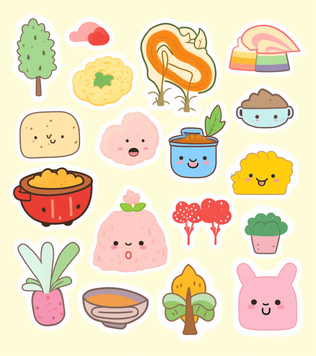 Snack Evening original repeating artwork