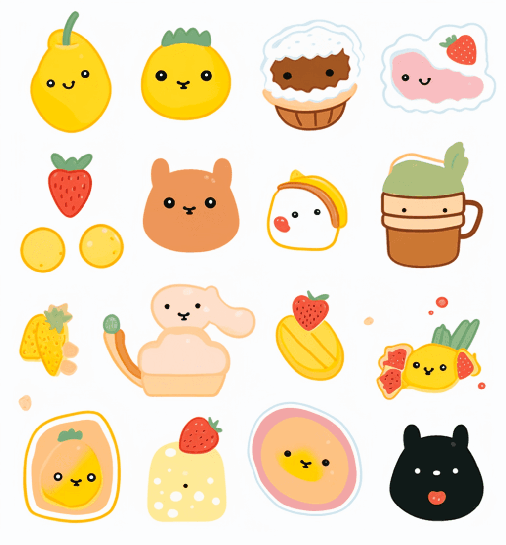 Snack Blast original repeating artwork