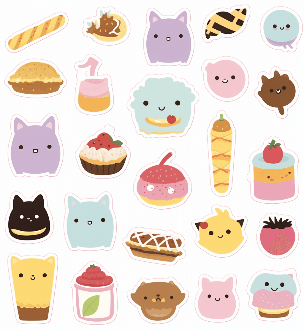 Snack Midnight original repeating artwork