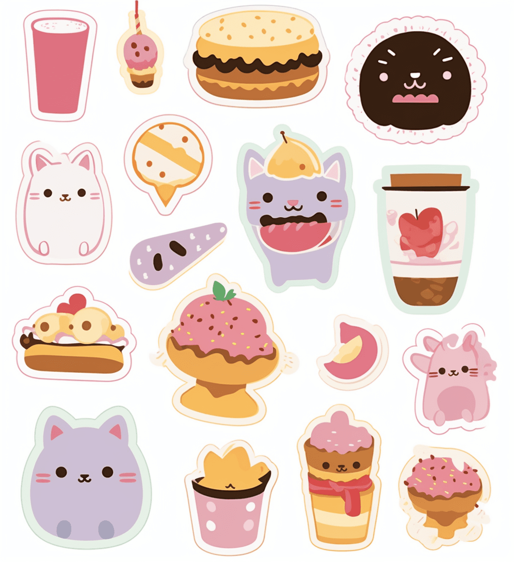 Snack Run original repeating artwork