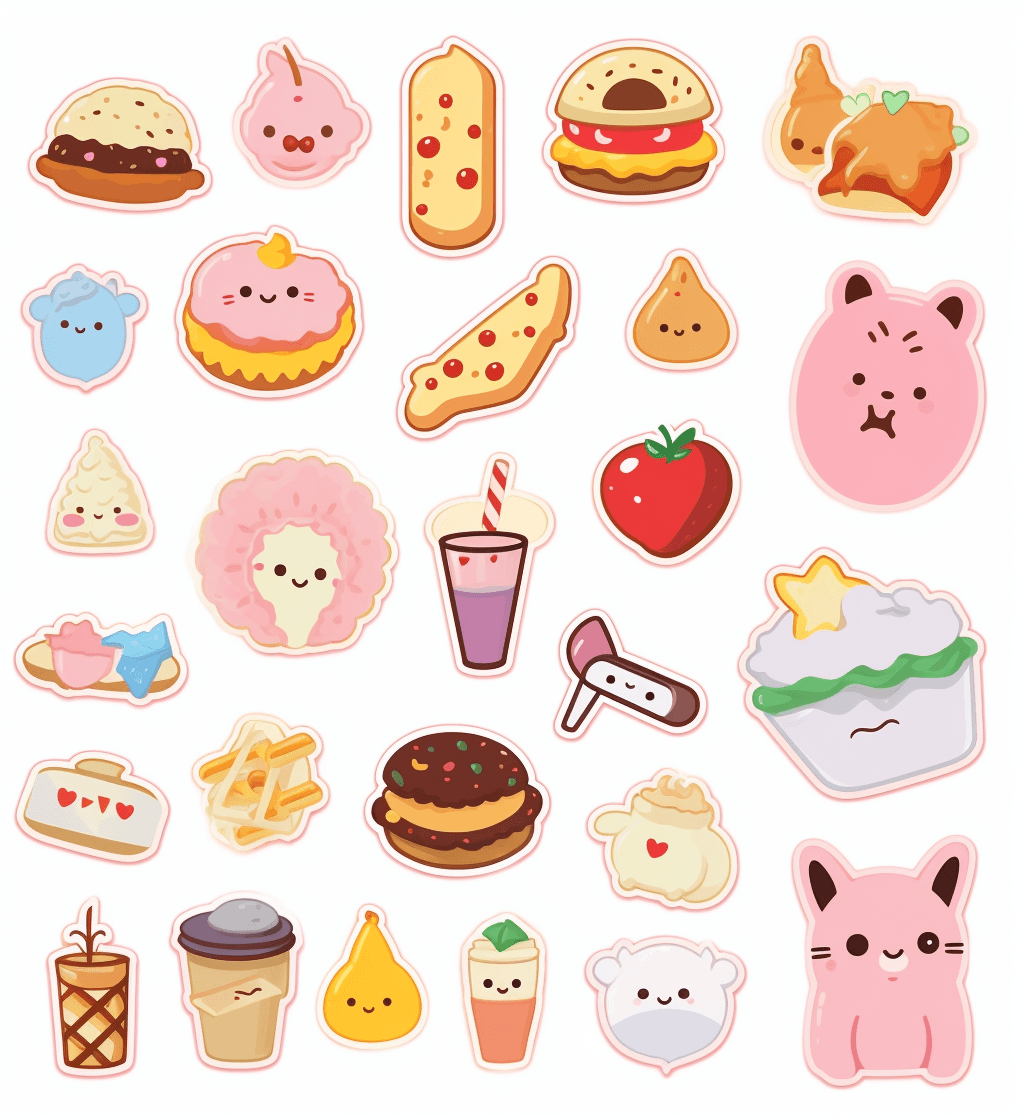 Snack Harbor original repeating artwork