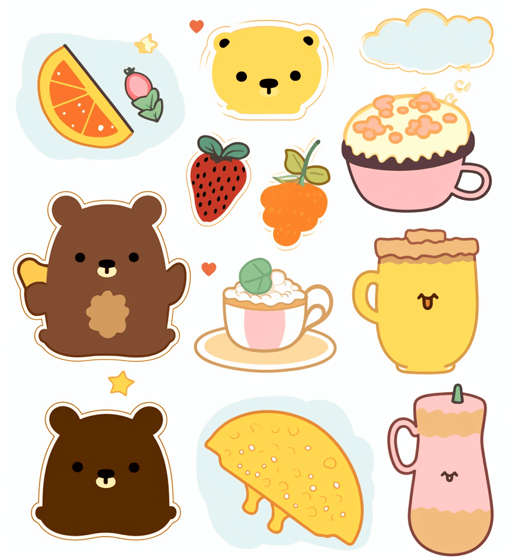 Snack Crew original repeating artwork