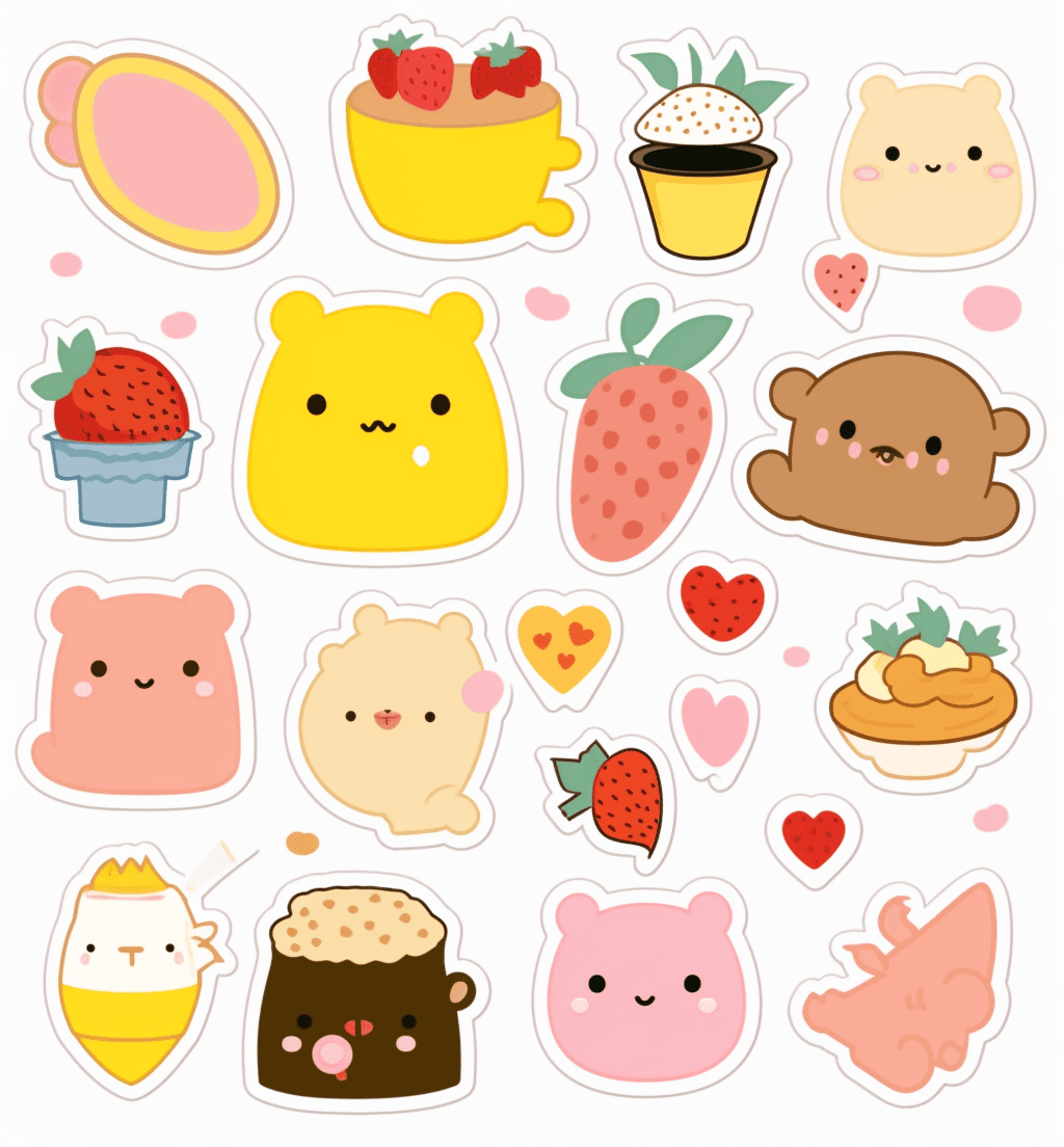 Snack Tune original repeating artwork