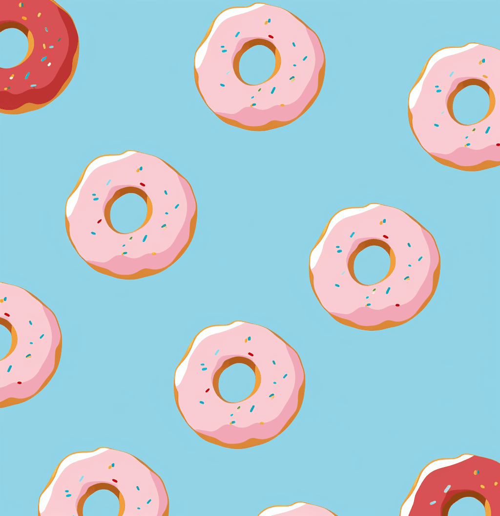 Snack Subway original repeating artwork
