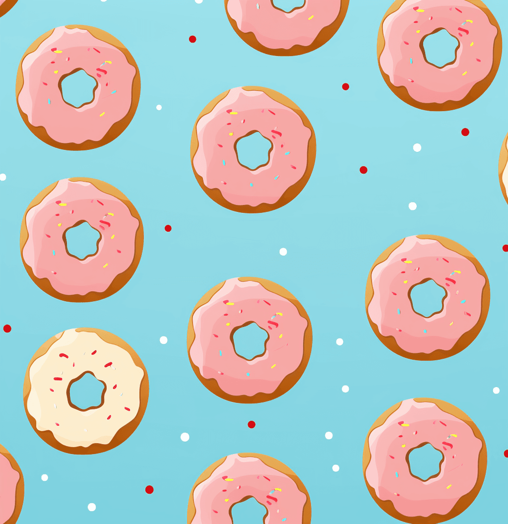 Snack Glide original repeating artwork