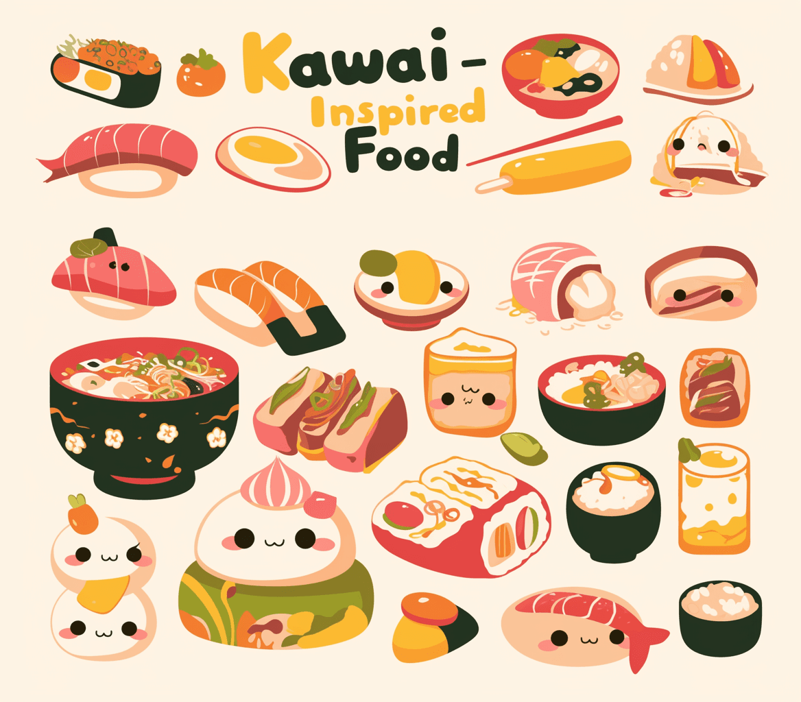Snack Corner original repeating artwork