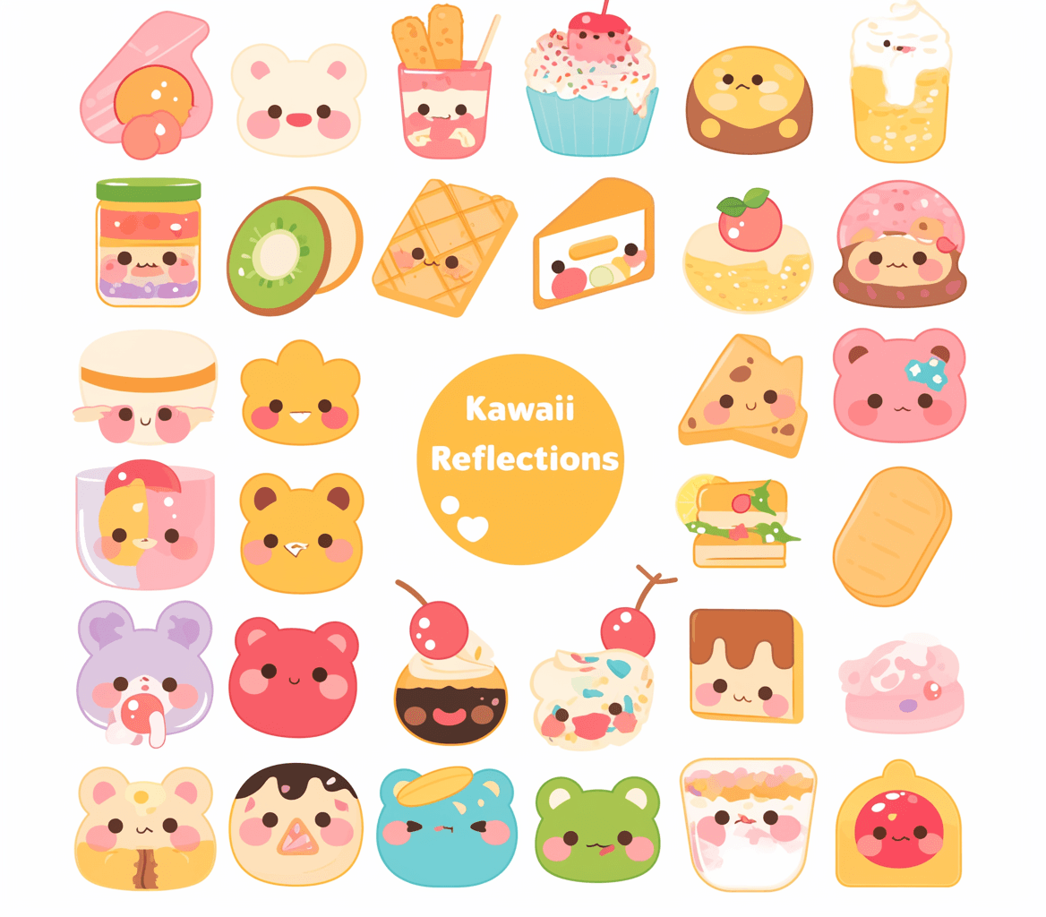 Snack Fair original repeating artwork