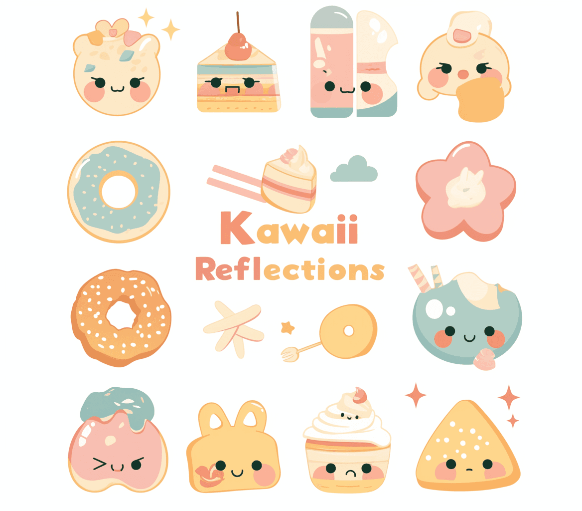 Snack Sunlit original repeating artwork