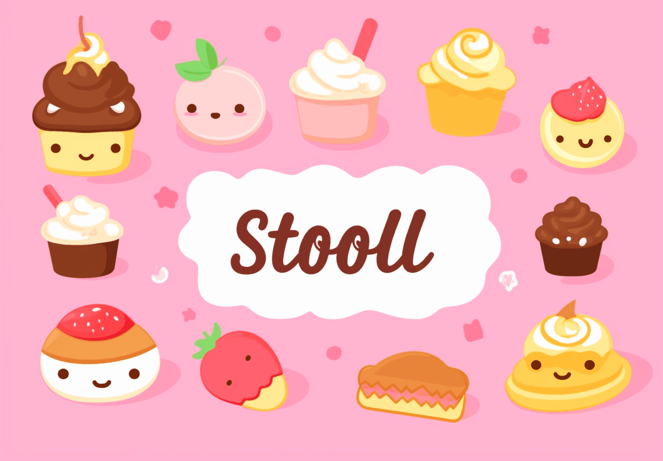 Dessert Party original repeating artwork