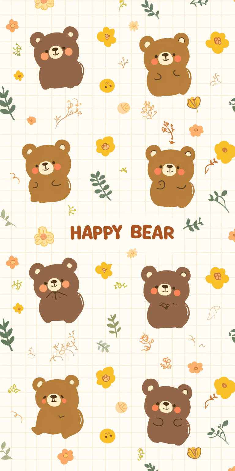 Bear 624 original repeating artwork