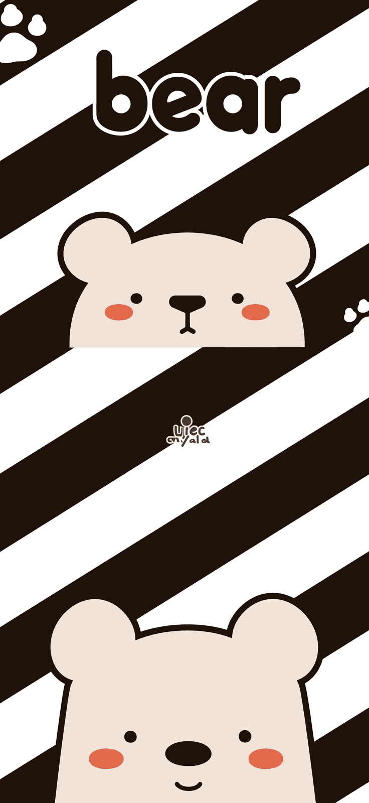 Bear 551 original repeating artwork
