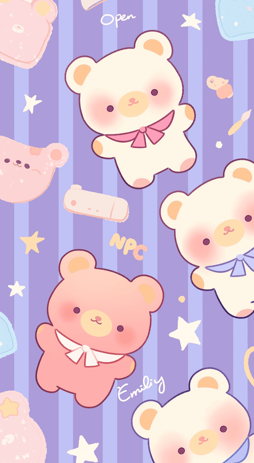 Bear 455 original repeating artwork