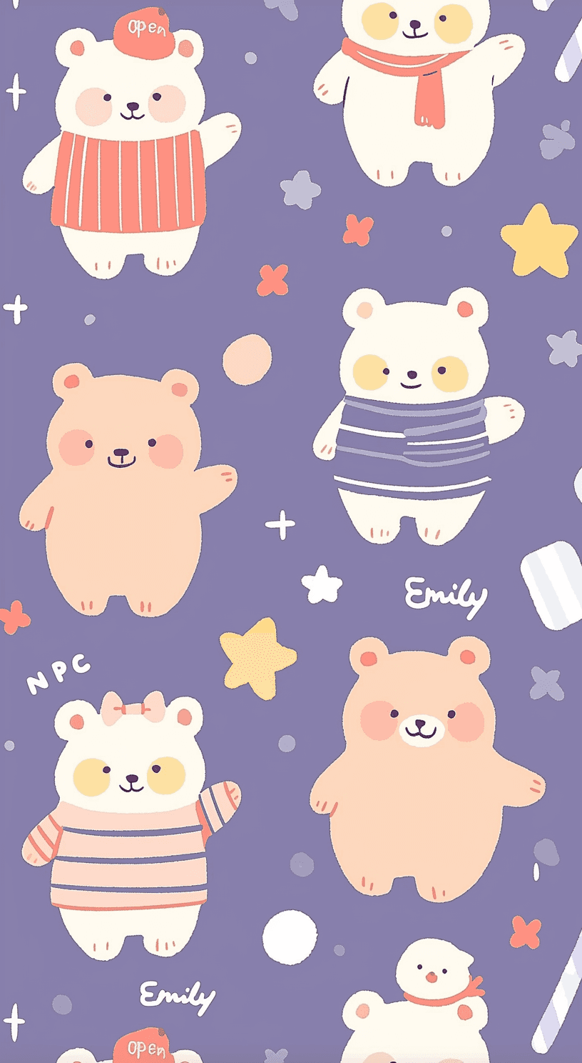 Bear 448 original repeating artwork