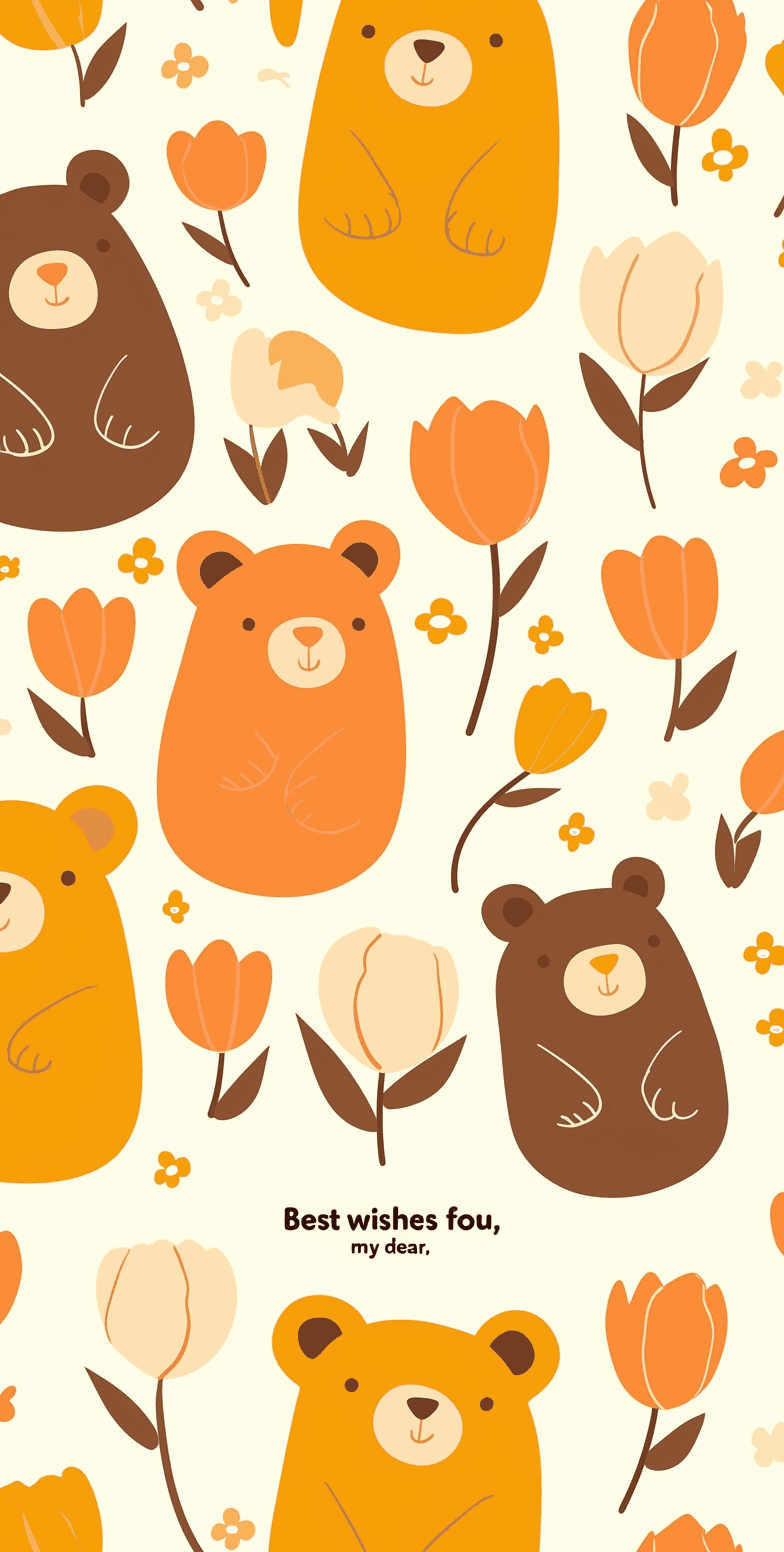 Bear 443 original repeating artwork