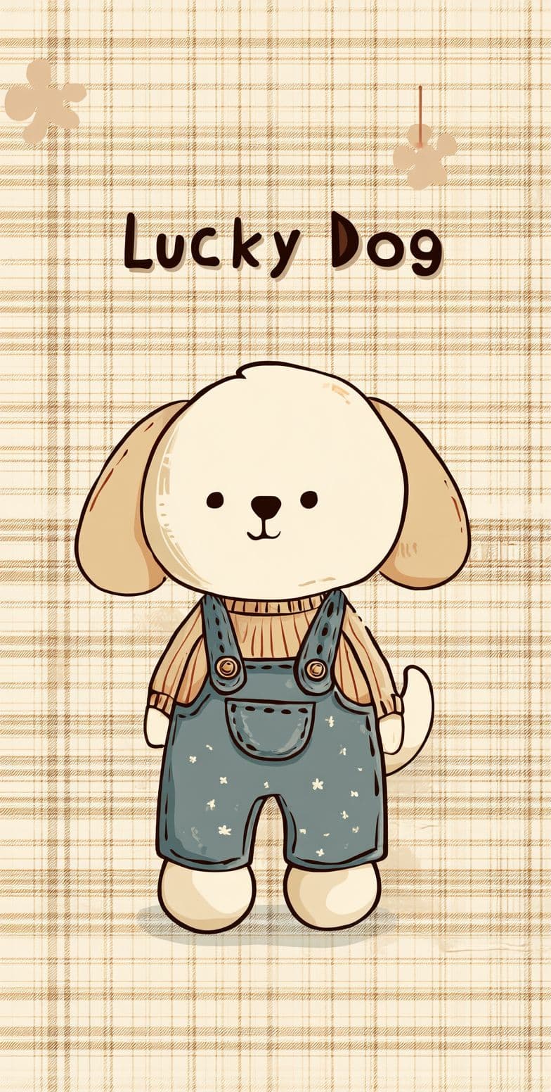 Dog 115 original repeating artwork