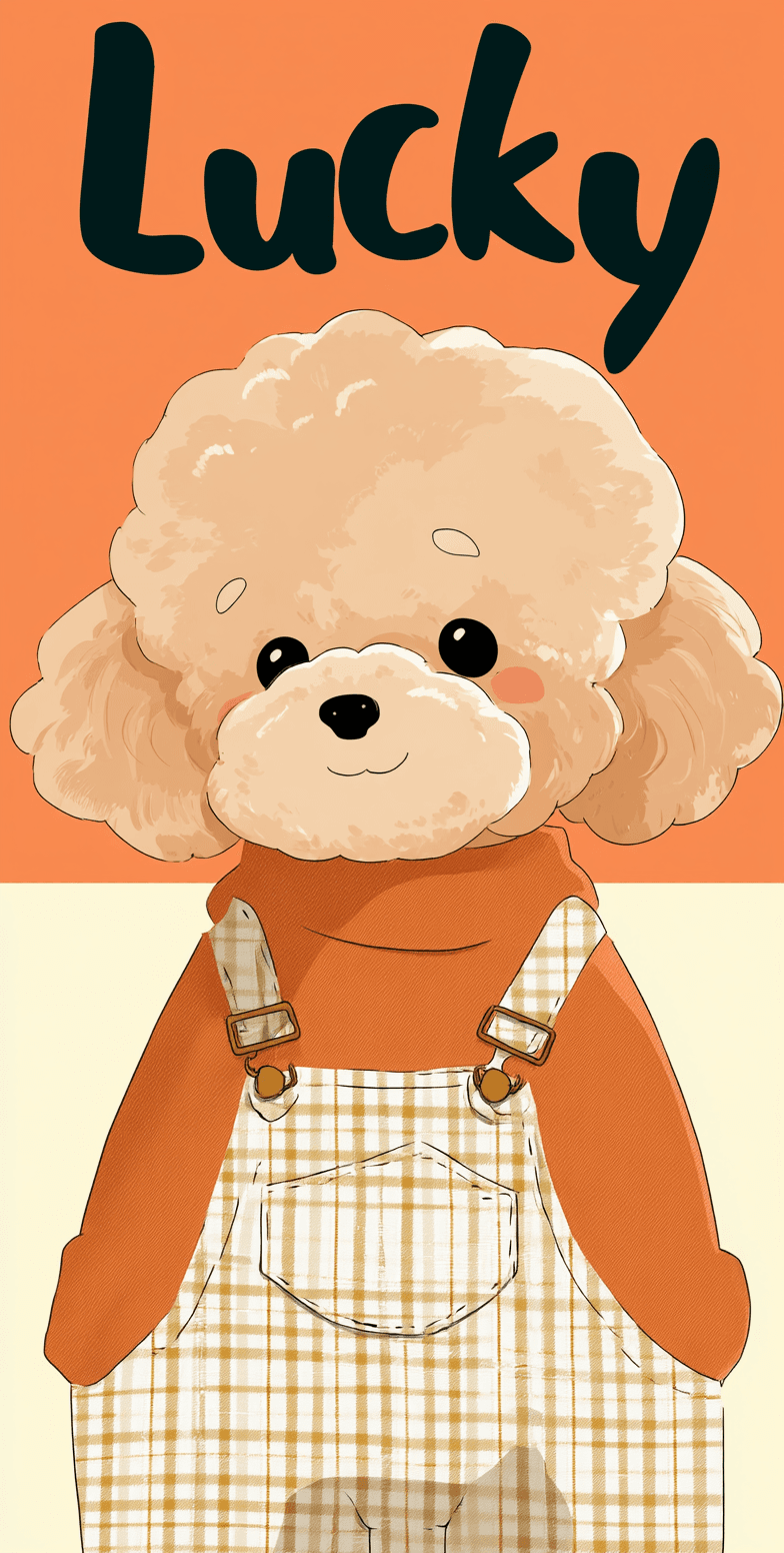 Dog 111 original repeating artwork