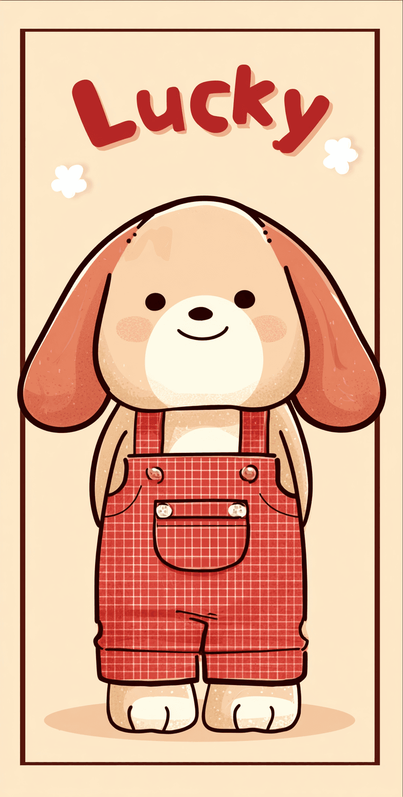 Dog 106 original repeating artwork