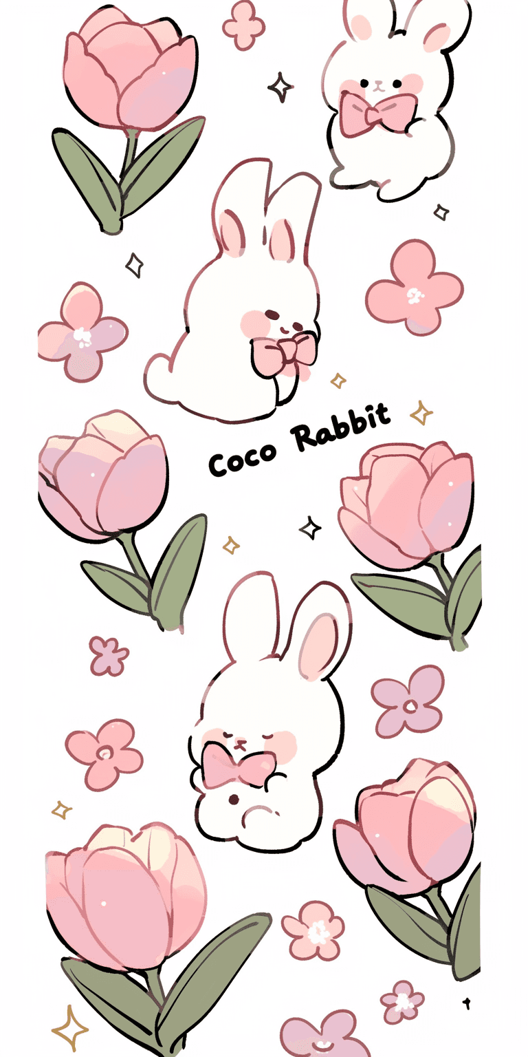 Bunny 230 original repeating artwork