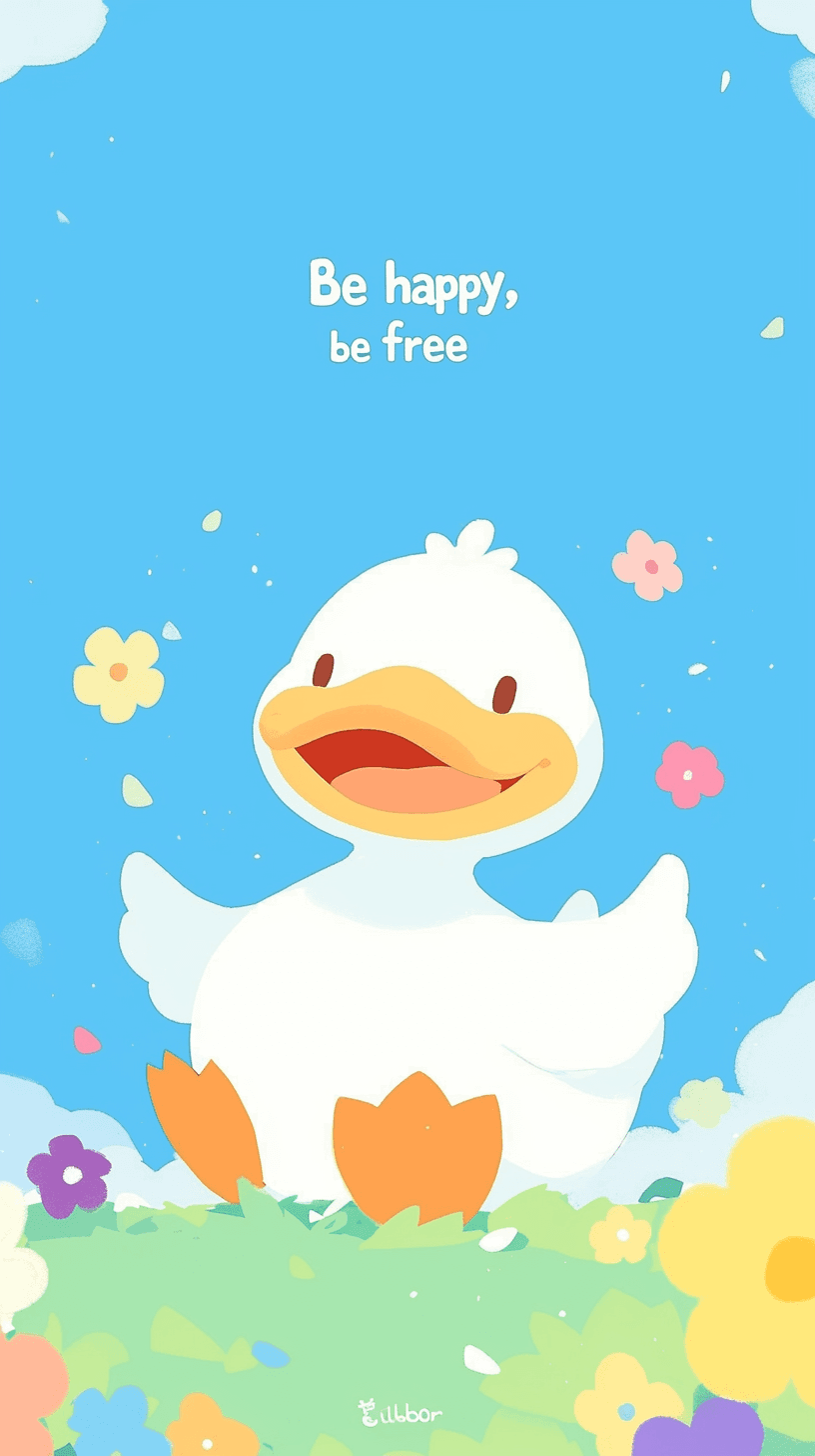 Duck Zip original repeating artwork