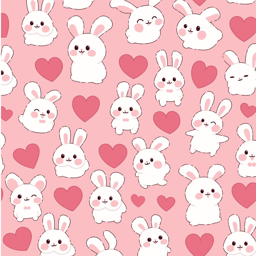 Bunny 219 original repeating artwork