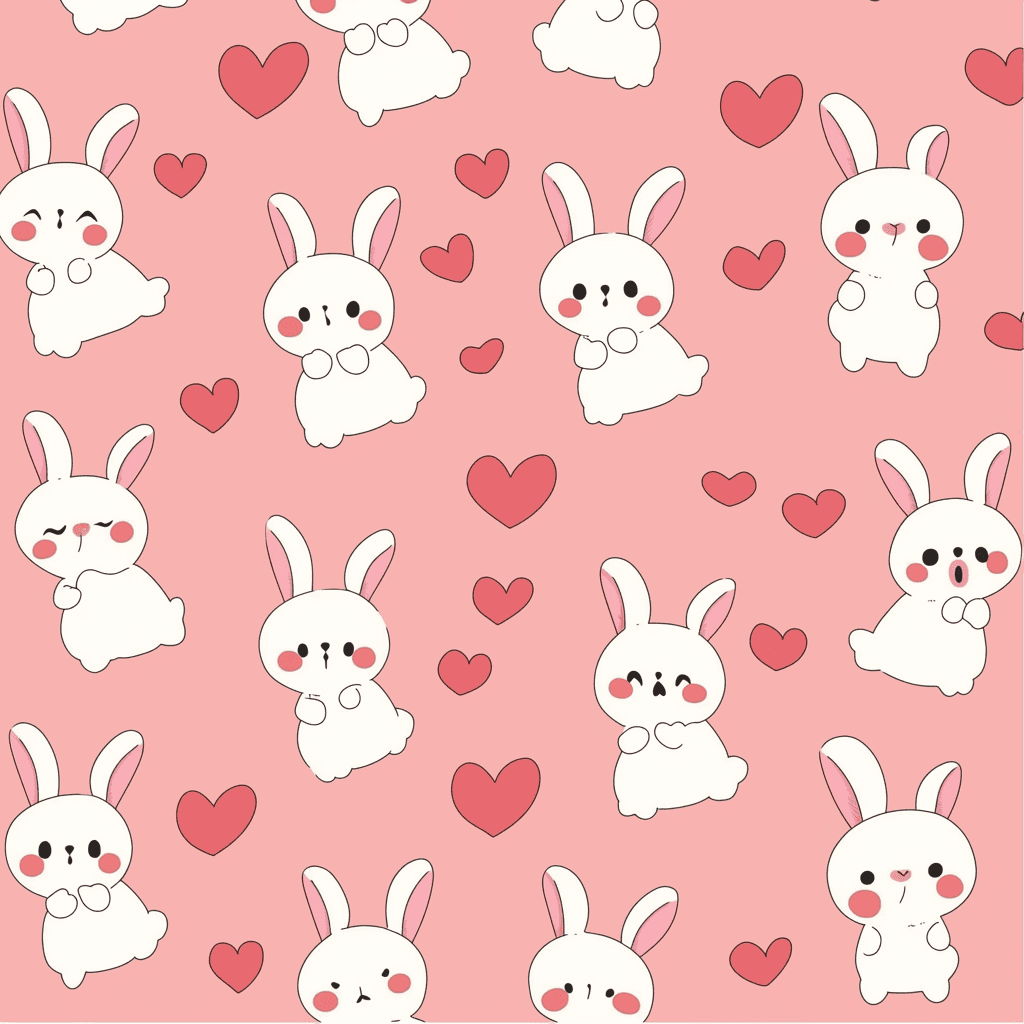 Bunny 211 original repeating artwork