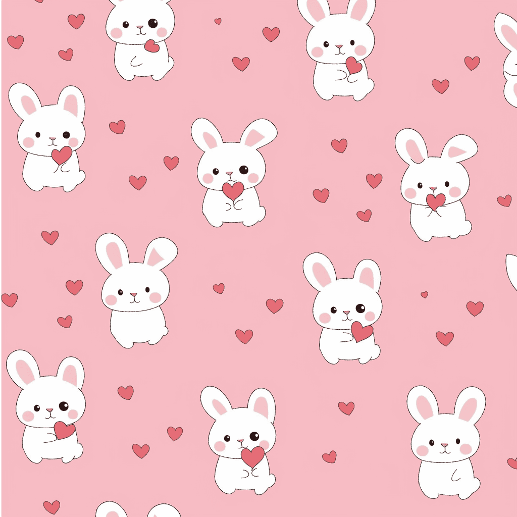 Bunny 207 original repeating artwork
