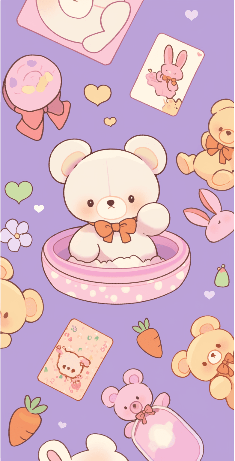 Bear 391 original repeating artwork