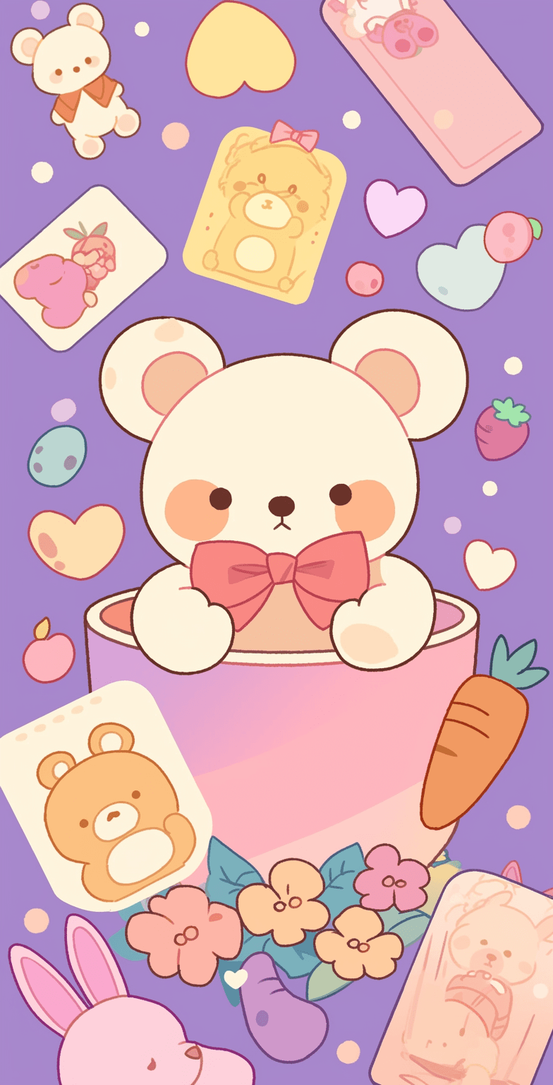 Bear 390 original repeating artwork
