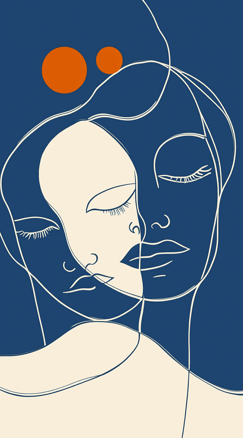 Figure Sunlit original repeating artwork