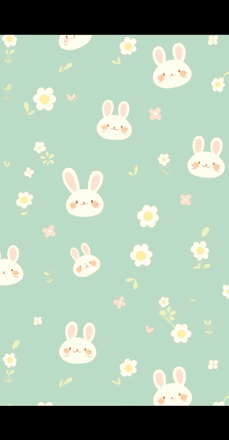 Bunny 197 original repeating artwork