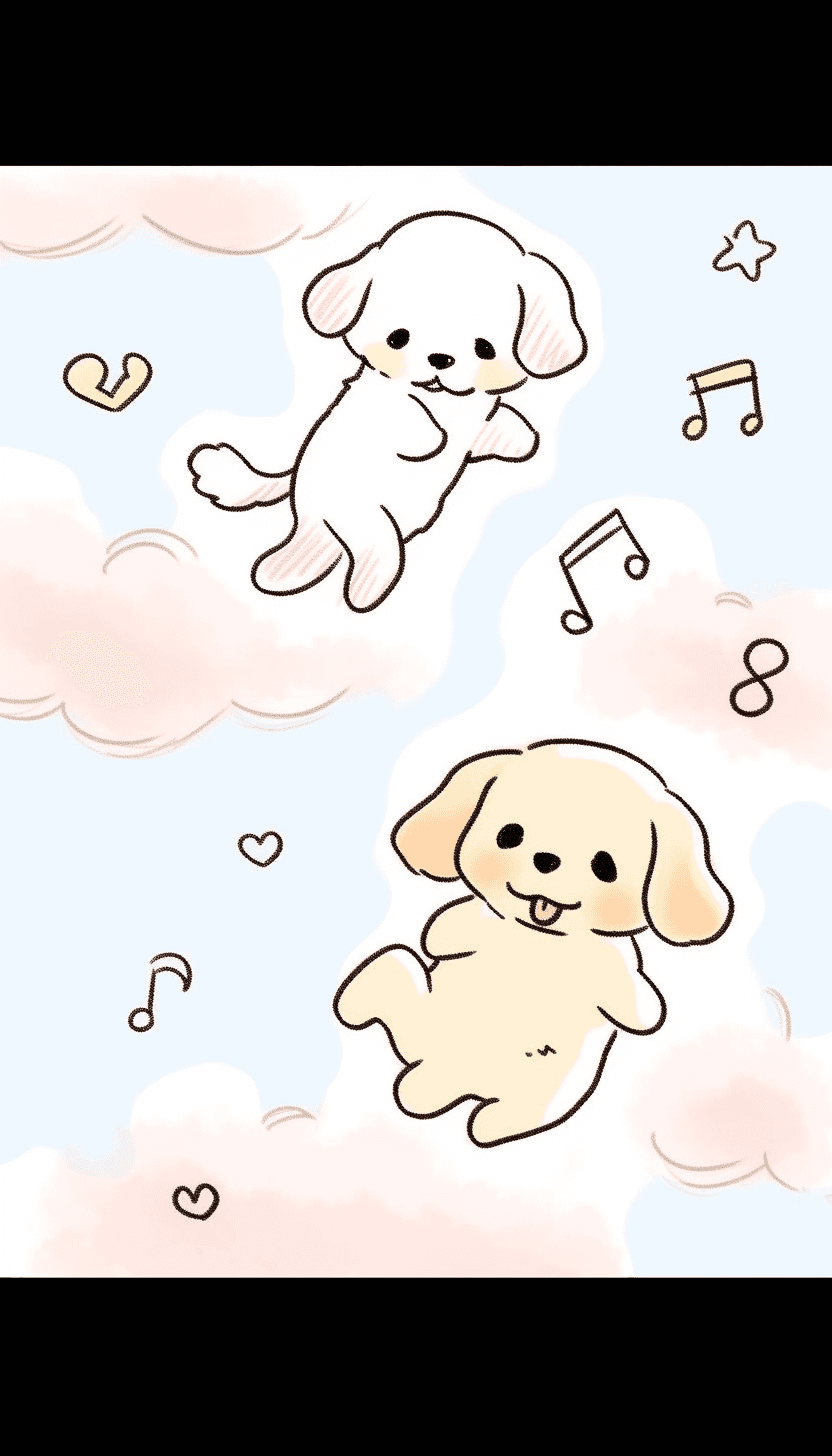 Dog 083 original repeating artwork