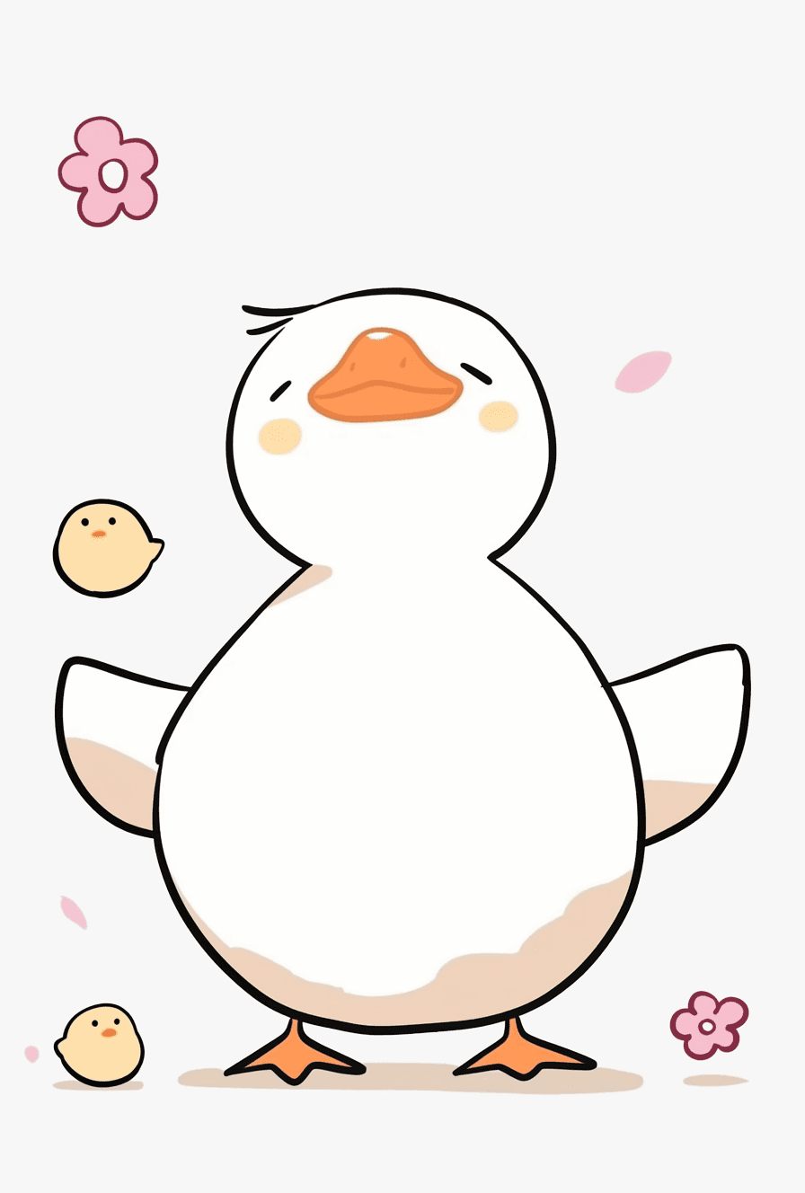 Duck Flip original repeating artwork