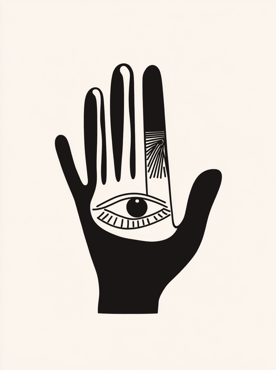 Palm Rhythm original repeating artwork