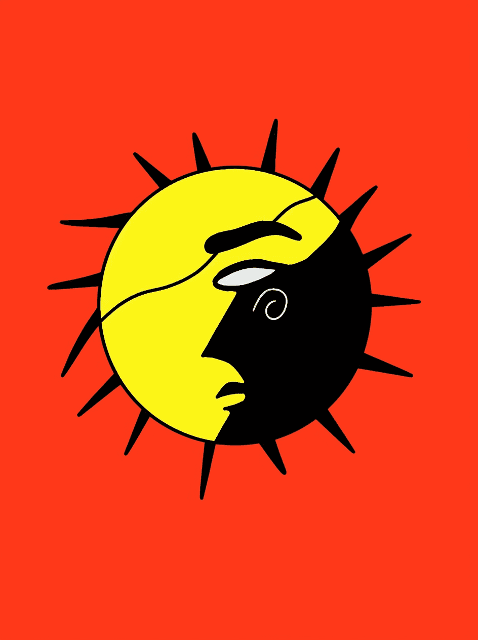 Sun Downtown original repeating artwork