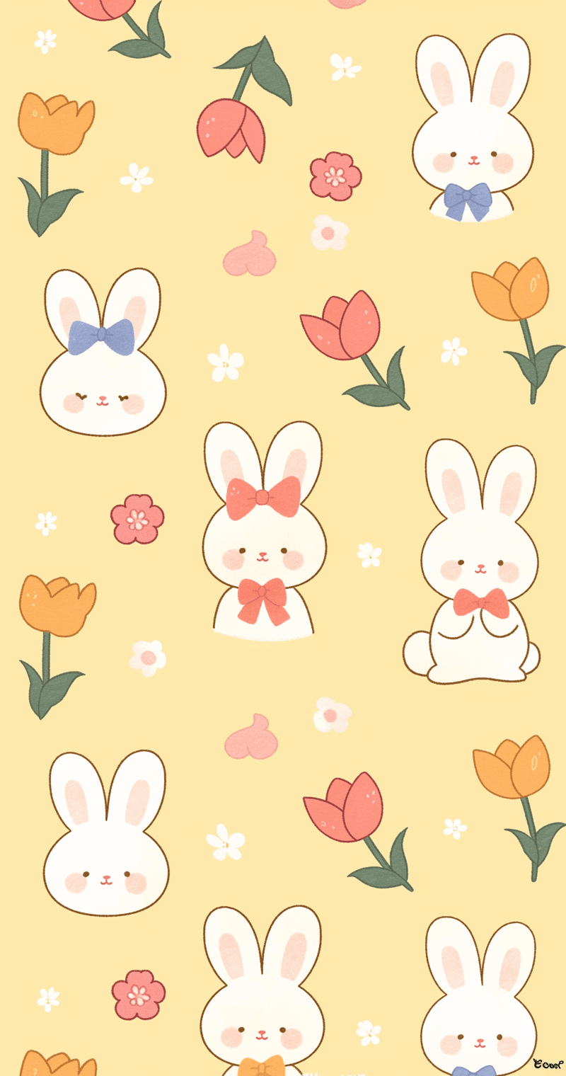 Bunny 183 original repeating artwork