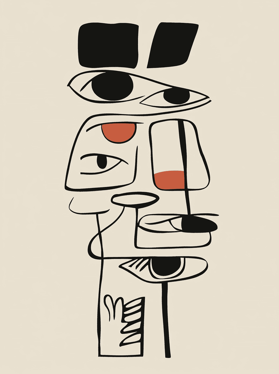 Figure Festival original repeating artwork