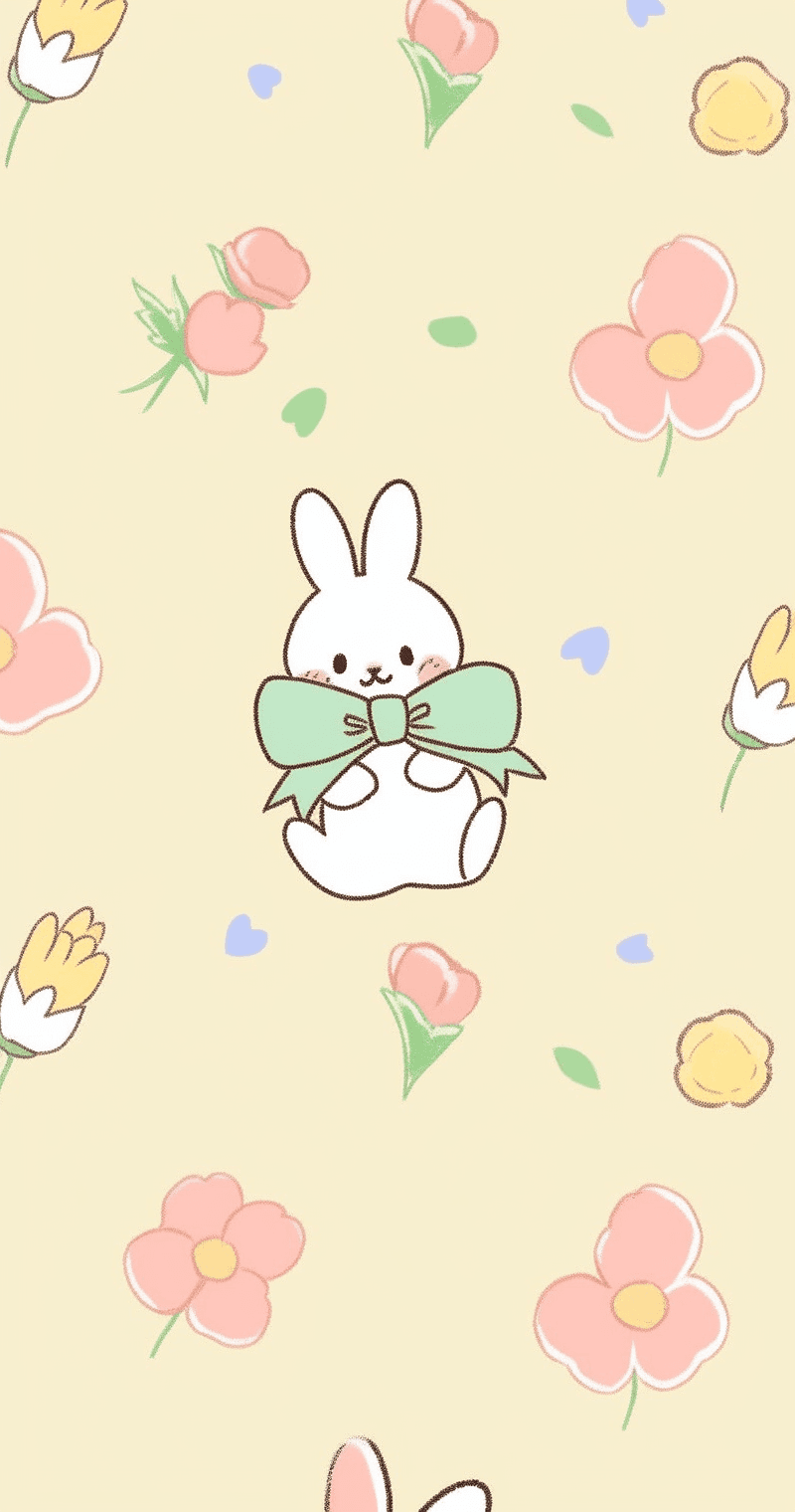 Bunny 180 original repeating artwork