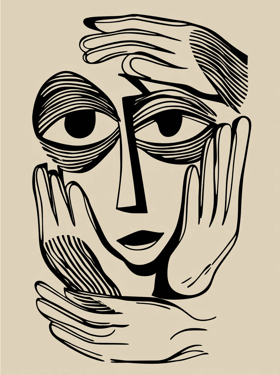 Figure Rush original repeating artwork