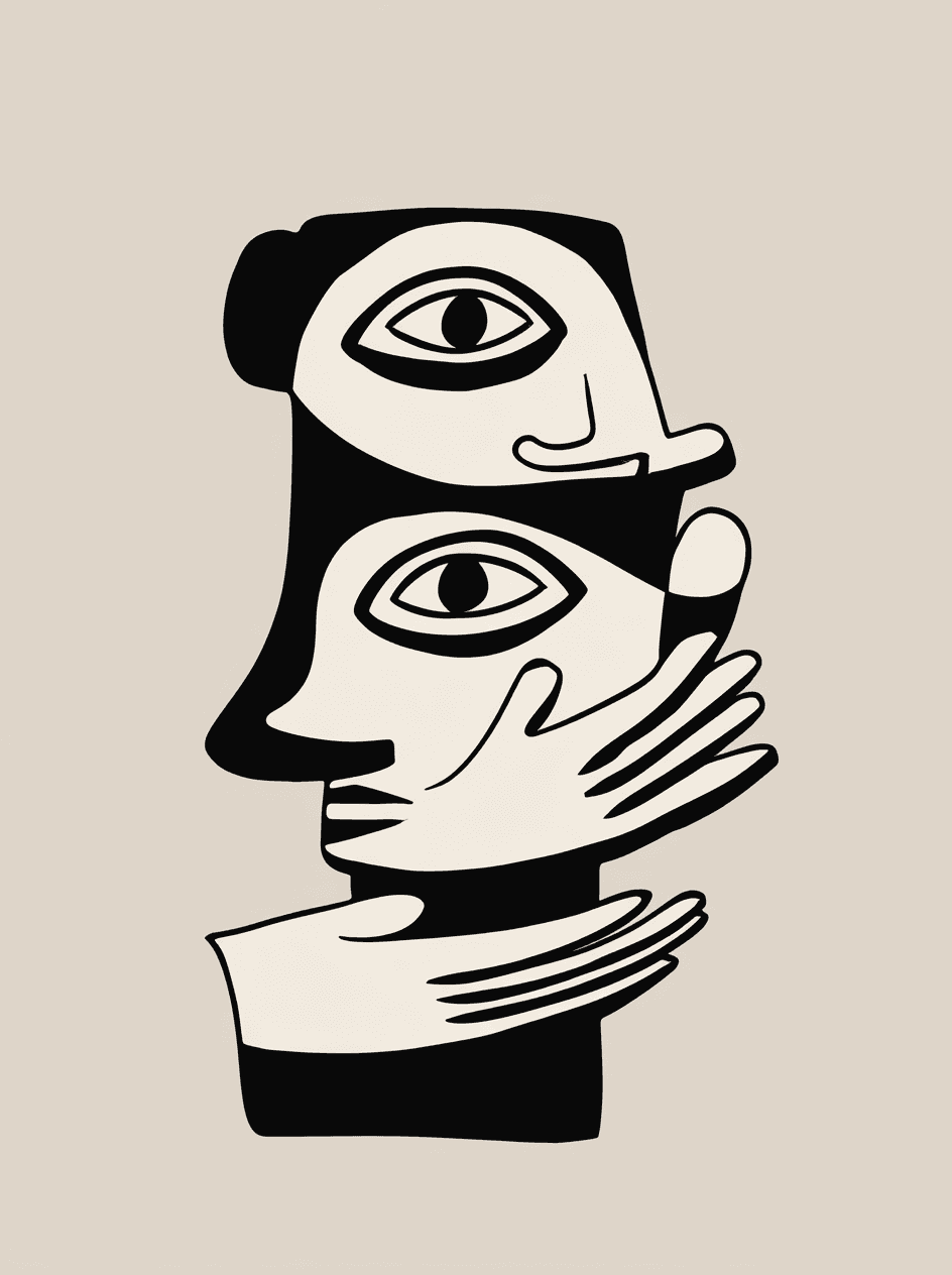 Figure Rest original repeating artwork