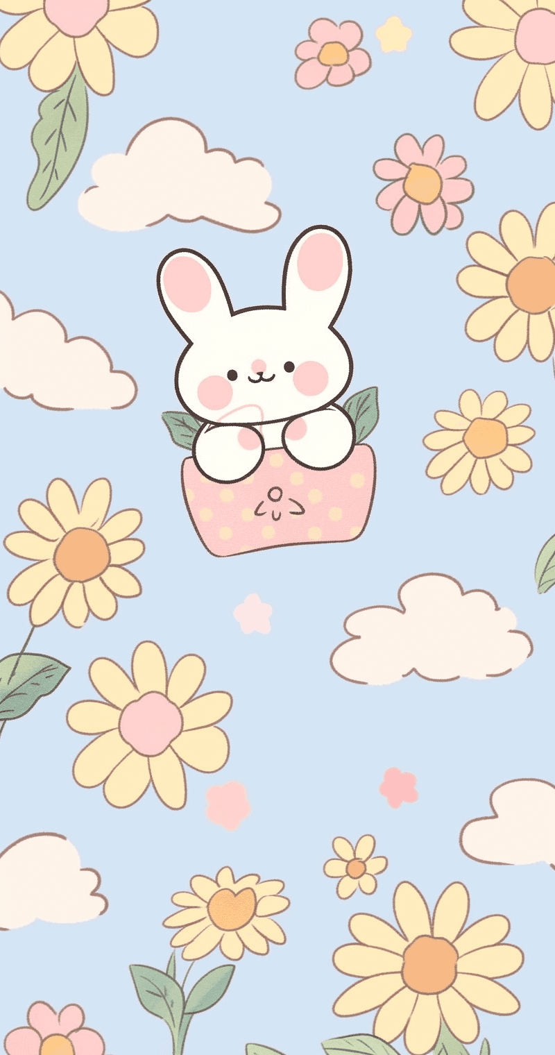 Bunny 177 original repeating artwork