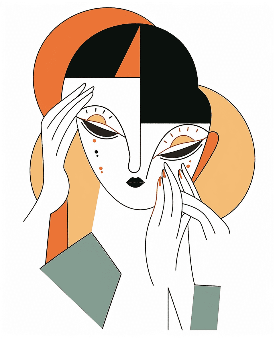 Figure 055 original repeating artwork