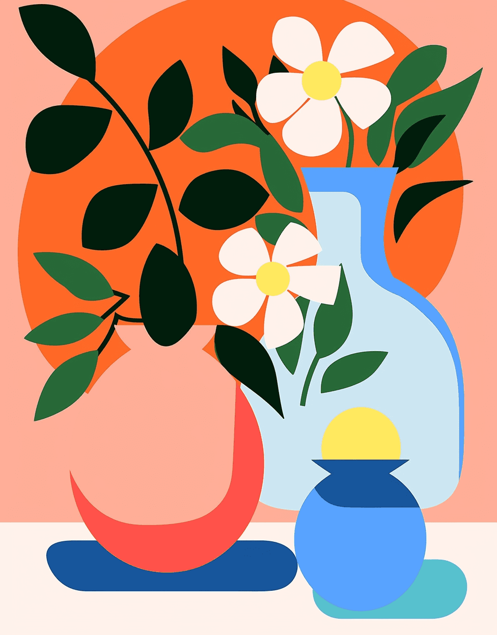 Bloom Rise original repeating artwork