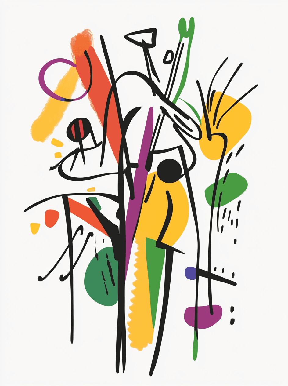 Figure 041 original repeating artwork
