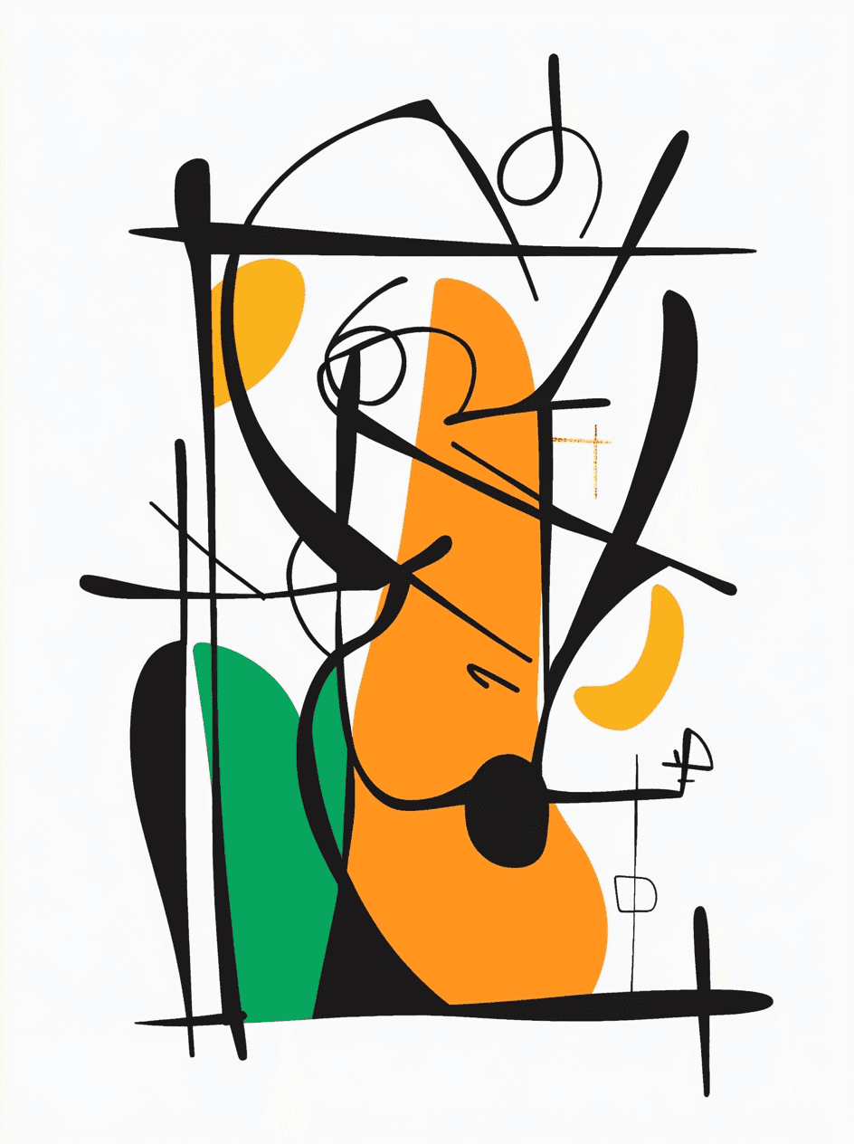 Figure Amber original repeating artwork