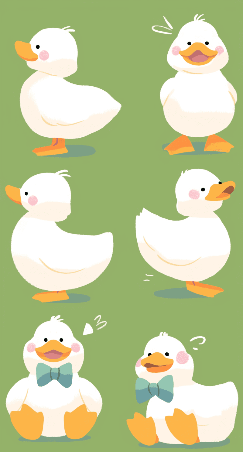 Duck Groove original repeating artwork