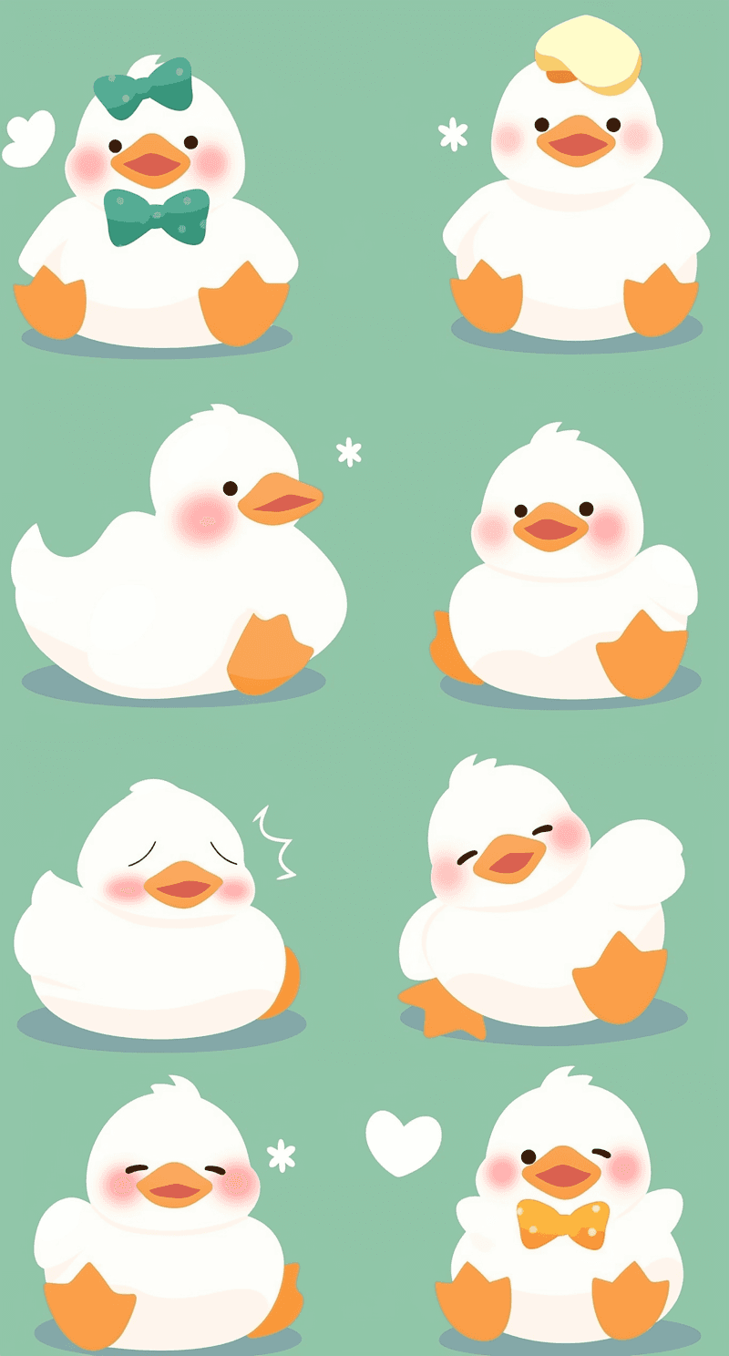 Duck Fair original repeating artwork